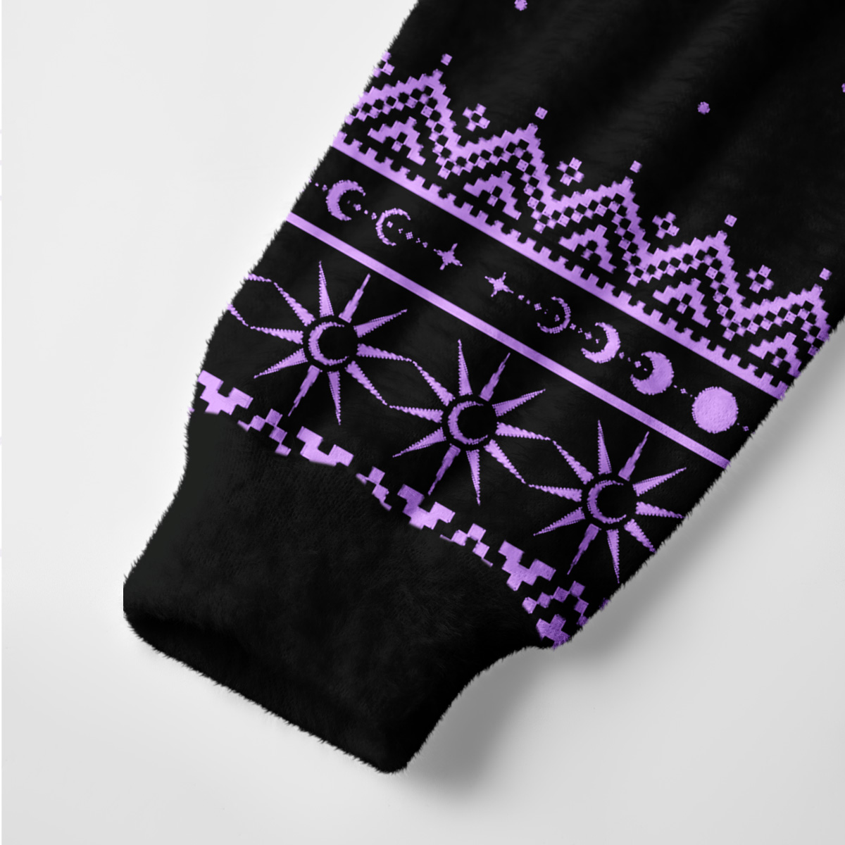 Purplehecate Radiance Of Sun And Moon Ugly Cardigan Sweaters