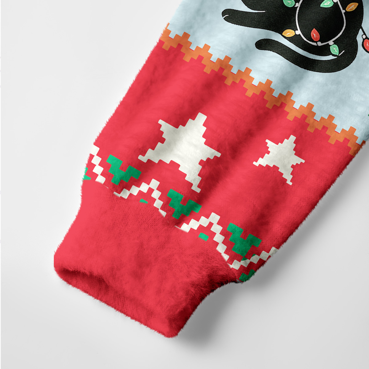 Purplehecate Ho Ho Ho Black Cat Ugly Cardigan Sweaters