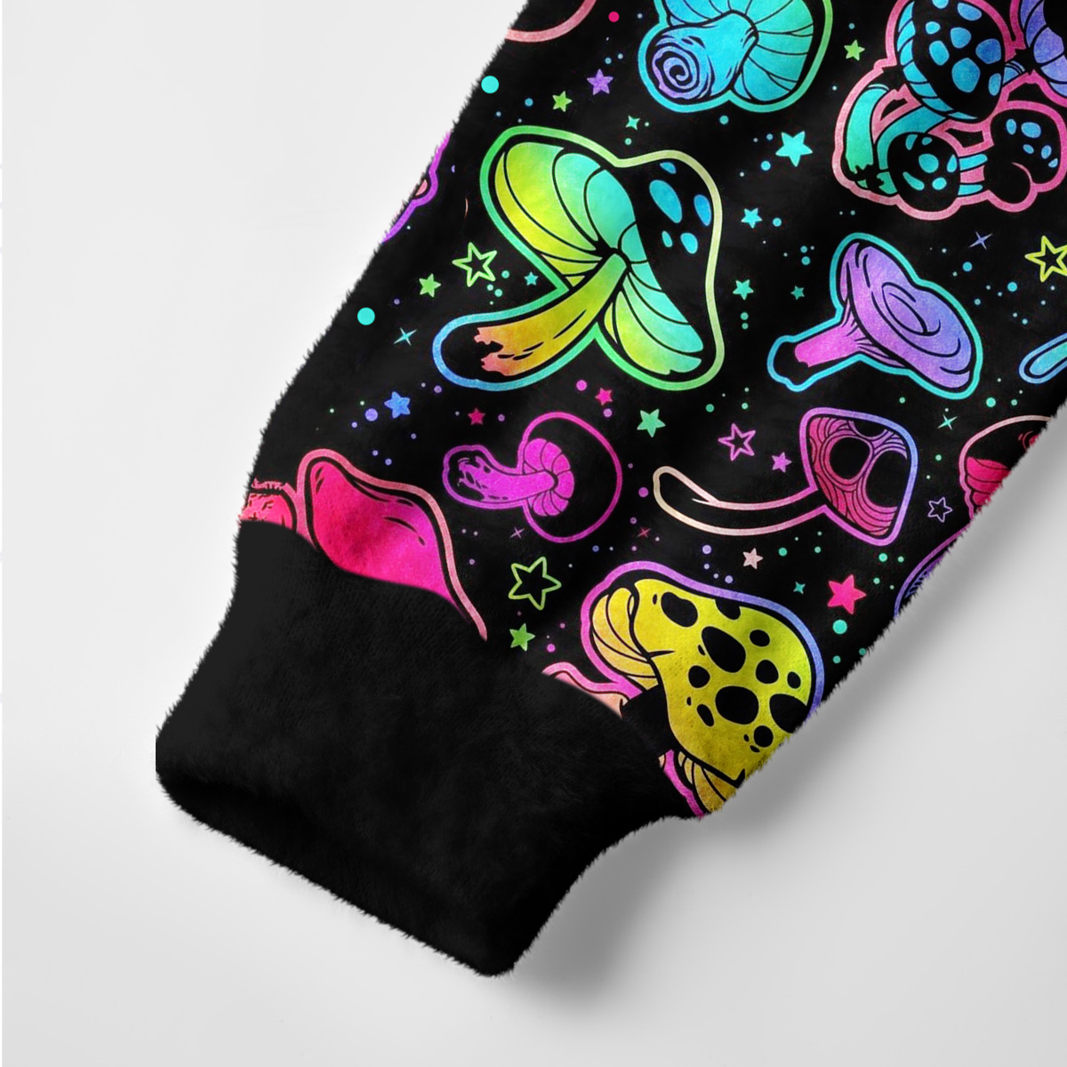 Purplehecate Psychedelic Mushroom Rave Ugly Cardigan Sweaters