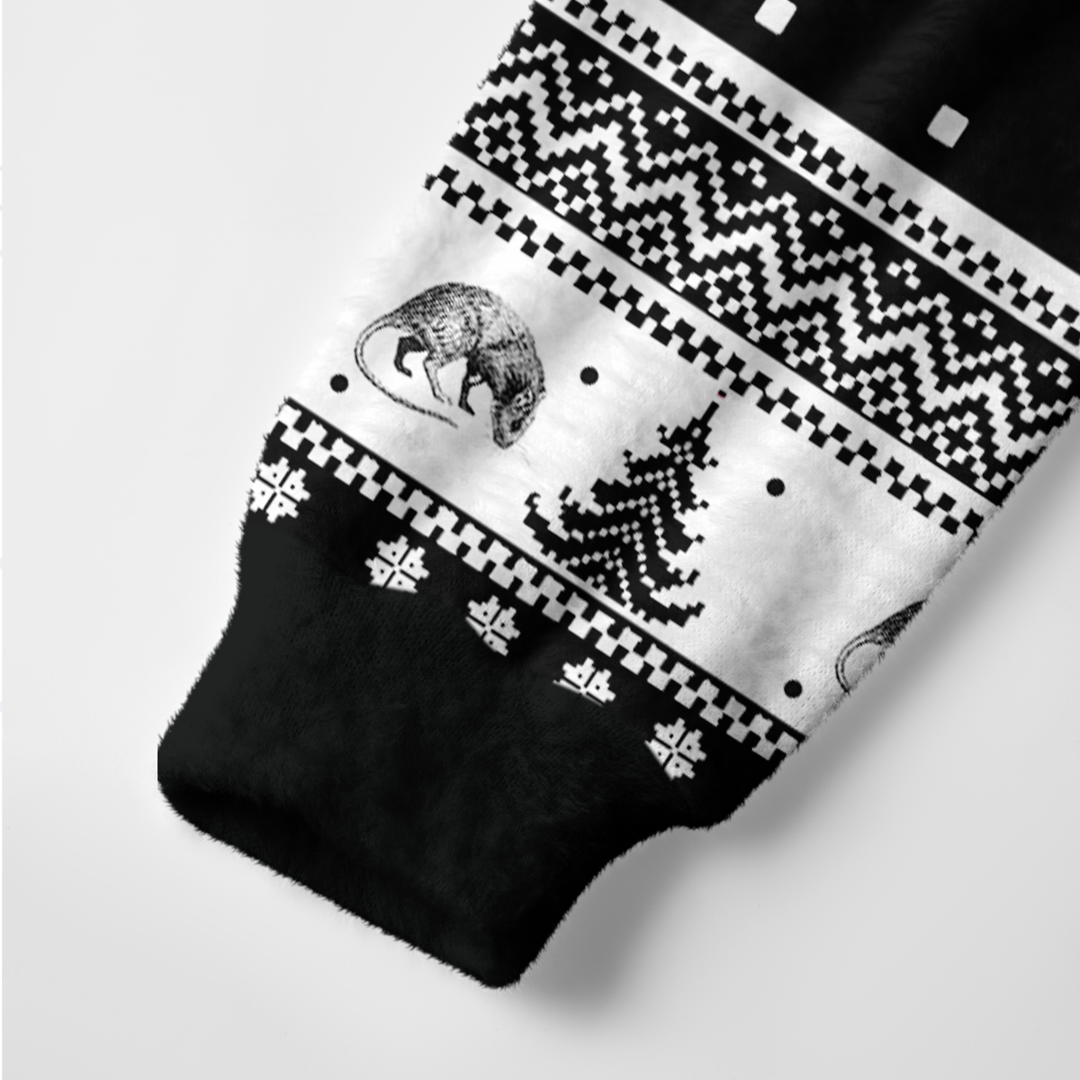 Purplehecate Black Death European Tour Ugly Cardigan Sweaters