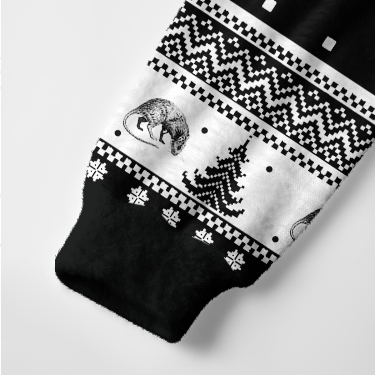 Purplehecate Black Death European Tour Ugly Cardigan Sweaters