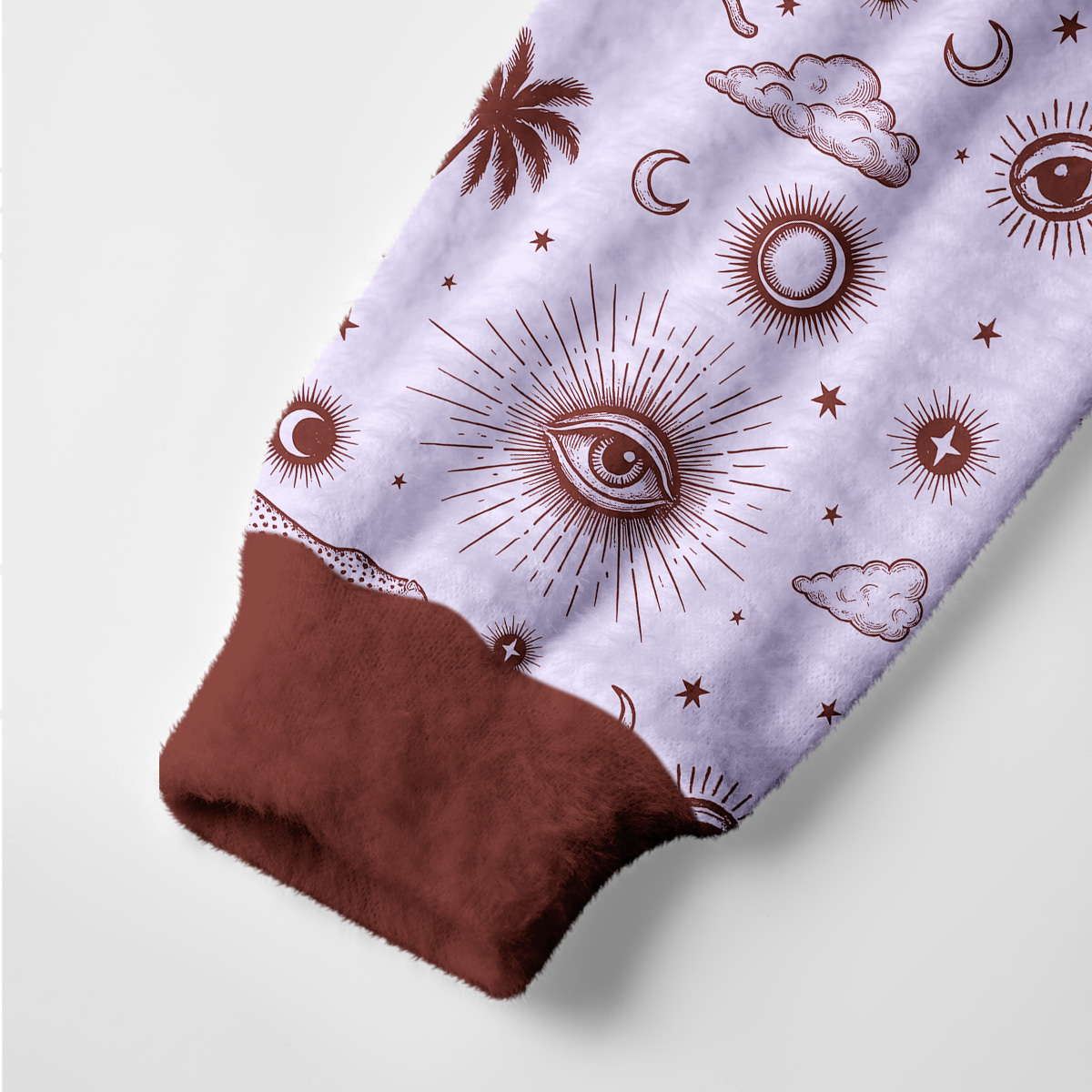 Purplehecate Eye of the Universe Ugly Cardigan Sweaters