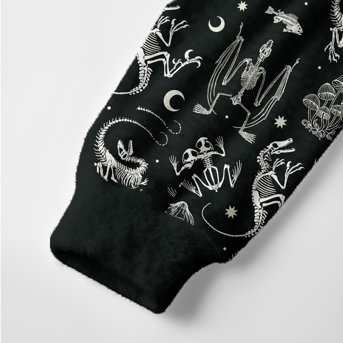 Purplehecate Prehistoric Fantasy Ugly Cardigan Sweaters