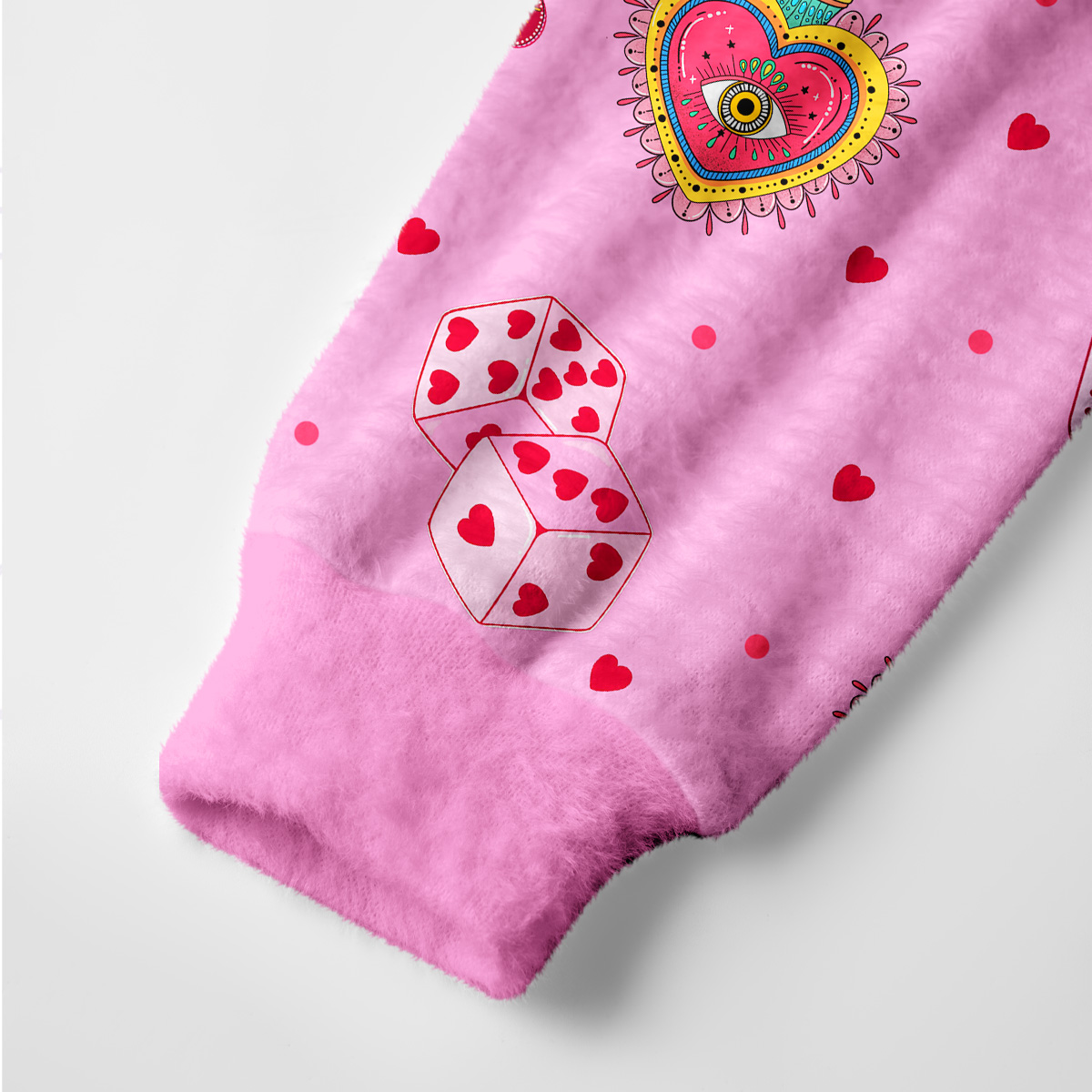 Purplehecate Queen of Hearts Ugly Cardigan Sweaters