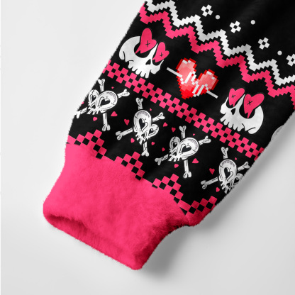 Purplehecate Roses Are Red Inside I'm Dead Ugly Cardigan Sweaters