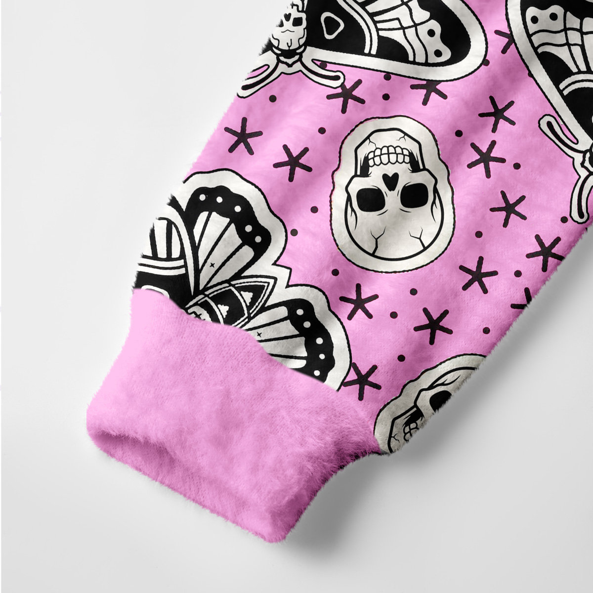 Purplehecate Dark Witchy Death’s Head Moth Skulls Ugly Cardigan Sweaters