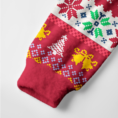 Purplehecate Oh Fudge Christmas Ugly Cardigan Sweaters