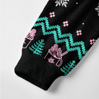 Purplehecate Everything Is Fine Christmas Ugly Cardigan Sweaters