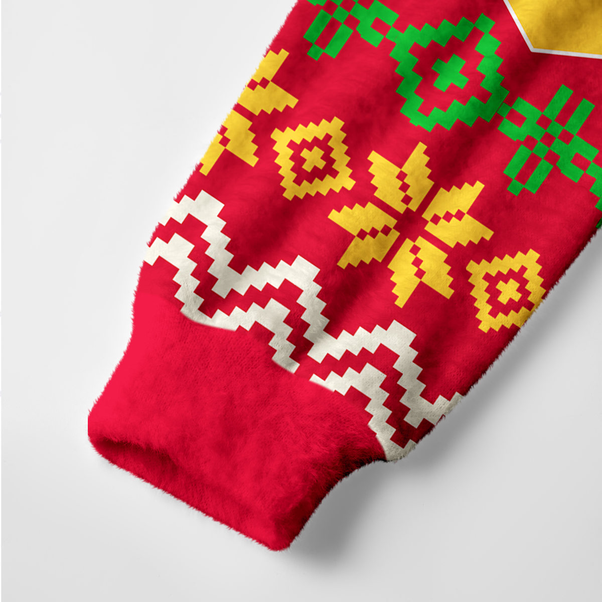 Purplehecate Sorry Santa I've Been Feral Christmas Ugly Cardigan Sweaters