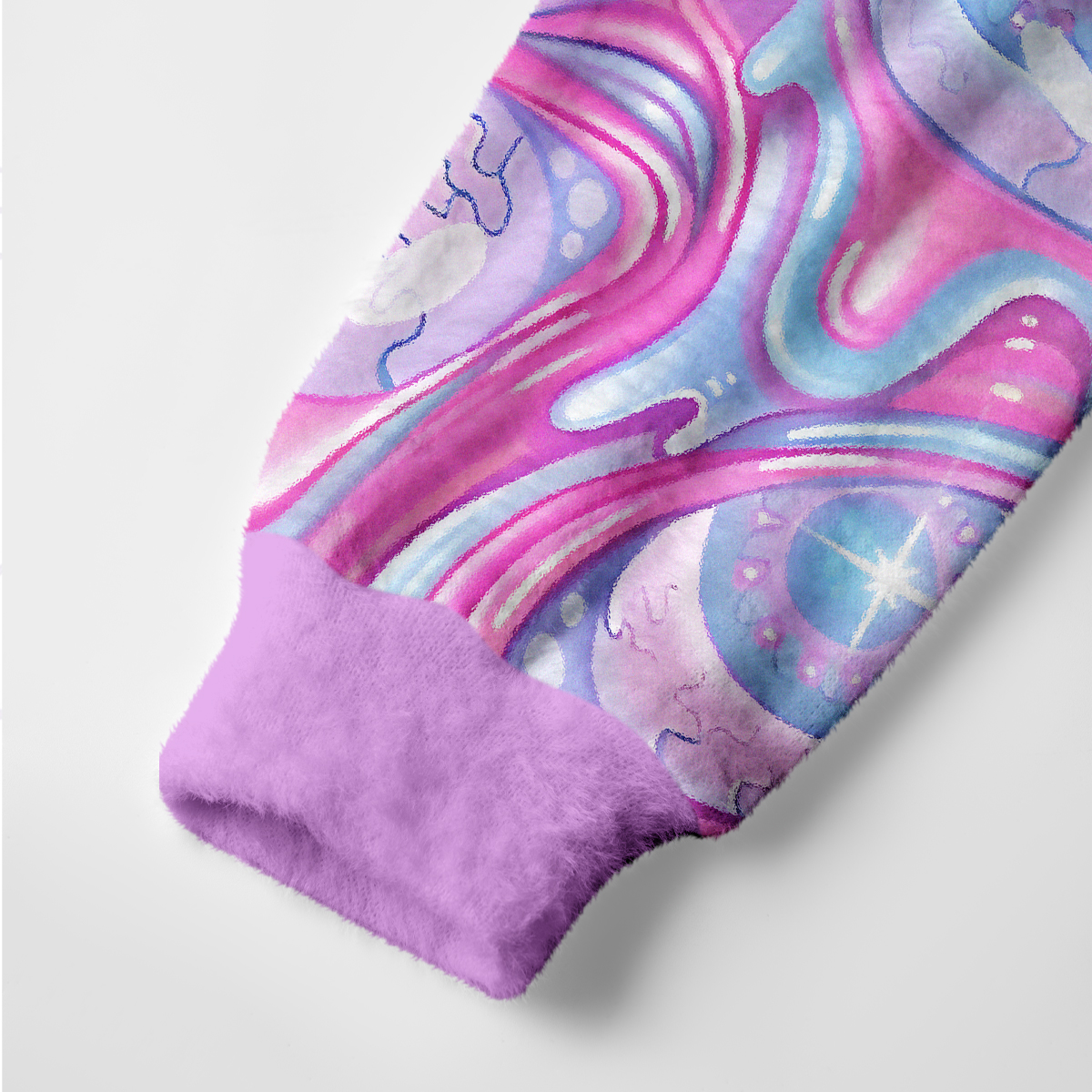 Purplehecate Pastel Flow Ocular Ugly Ugly Cardigan Sweaters