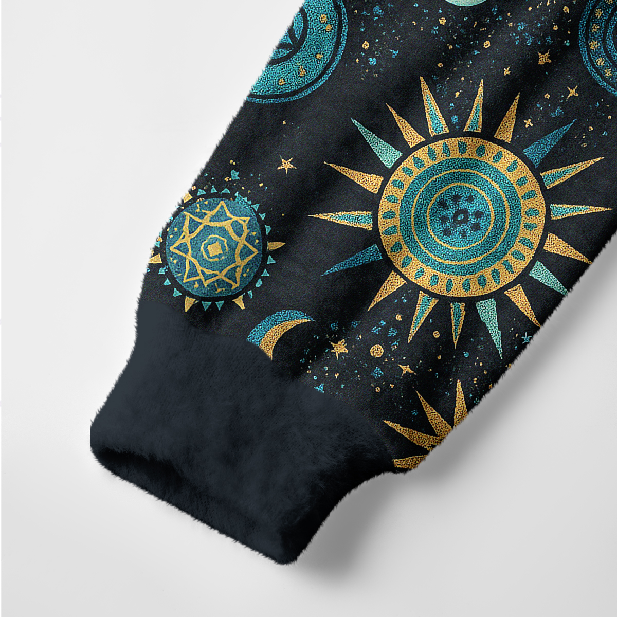 Purplehecate Starry Night Ugly Cardigan Sweaters