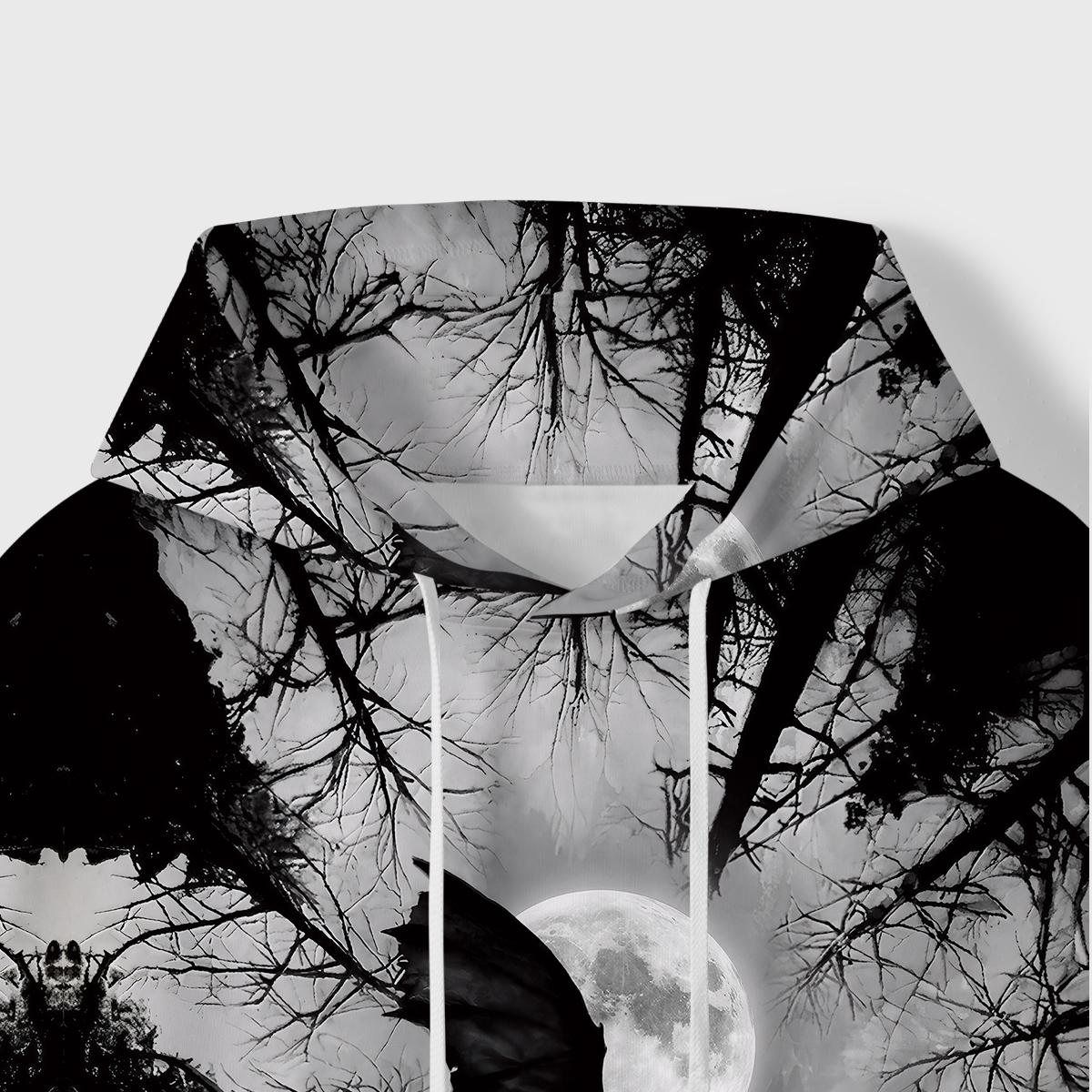 Purplehecate Dark Fantasy Dragon All-Over Print Hoodie