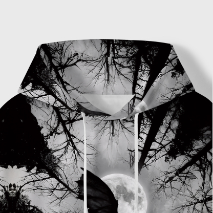 Purplehecate Dark Fantasy Dragon All-Over Print Hoodie