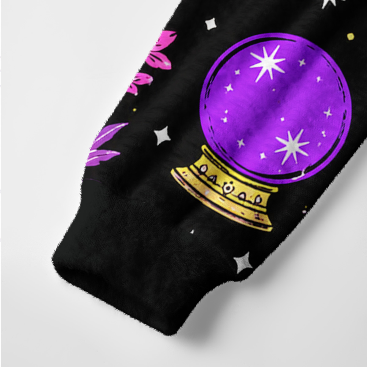 Purplehecate Witchy Night Magic Ugly Cardigan Sweaters