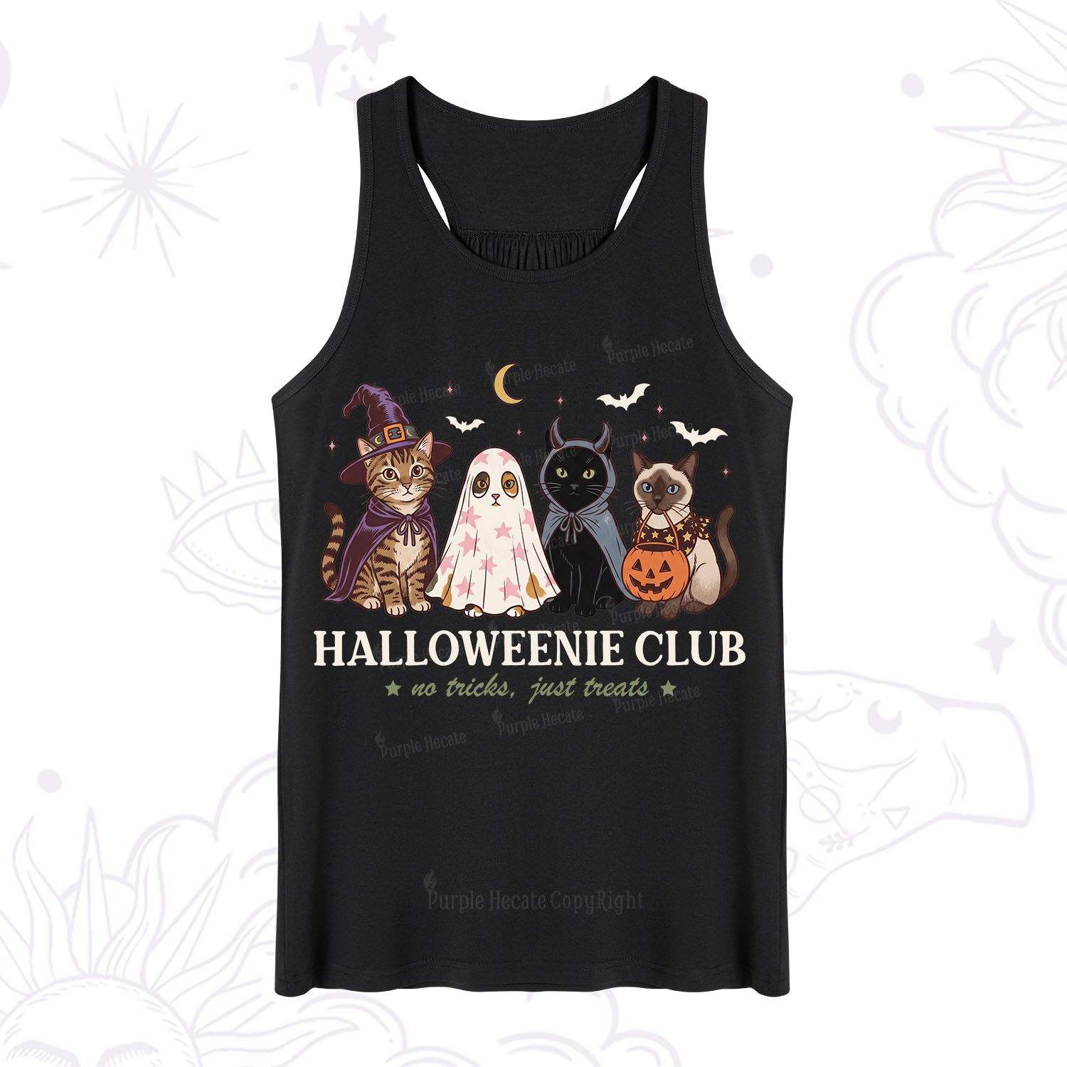 Purplehecate Halloweenie Club Tank