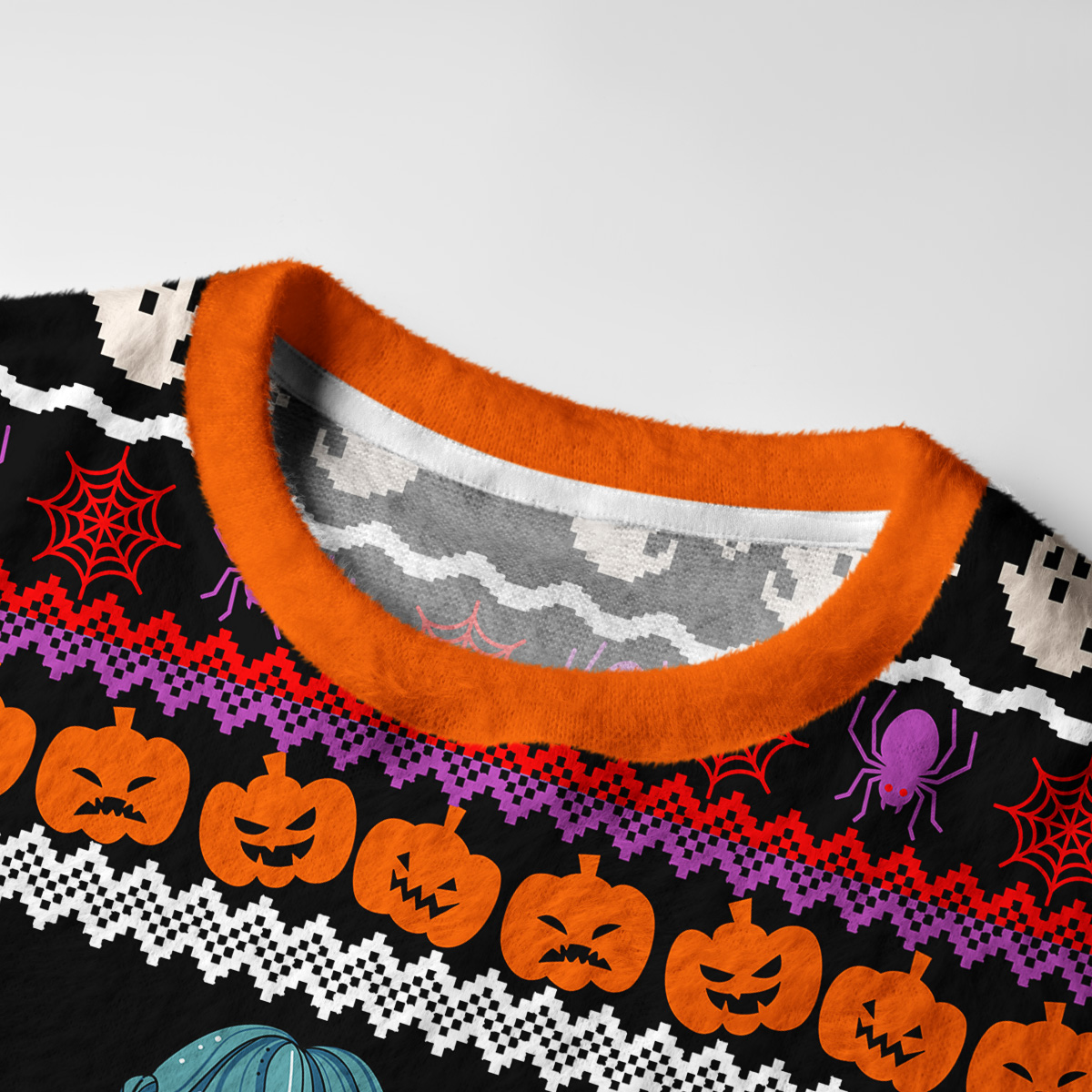 Purplehecate The Witch Ugly Halloween Sweatshirts