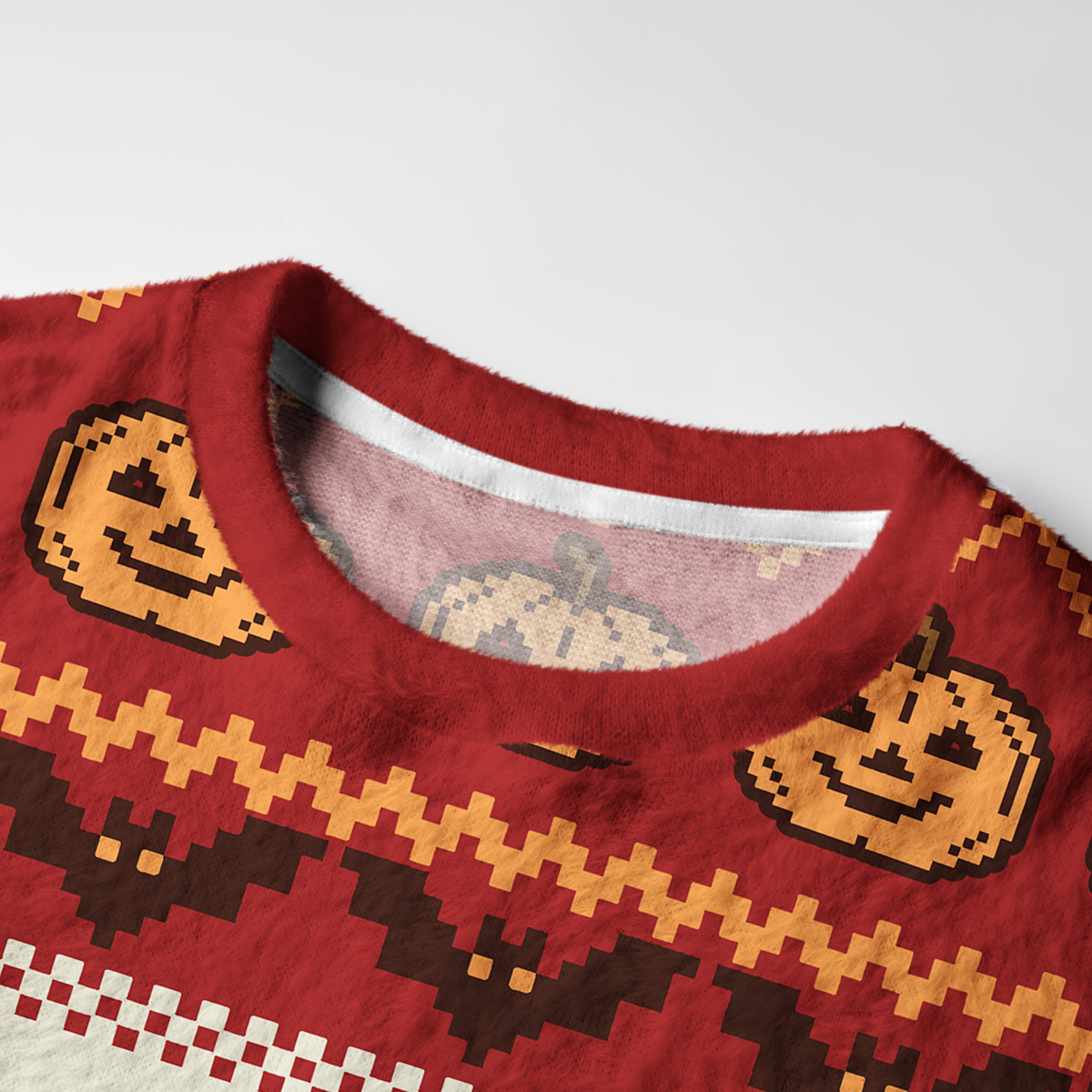 Purplehecate Pumpkin Head Skeleton Dance Halloween Ugly Halloween Sweatshirts