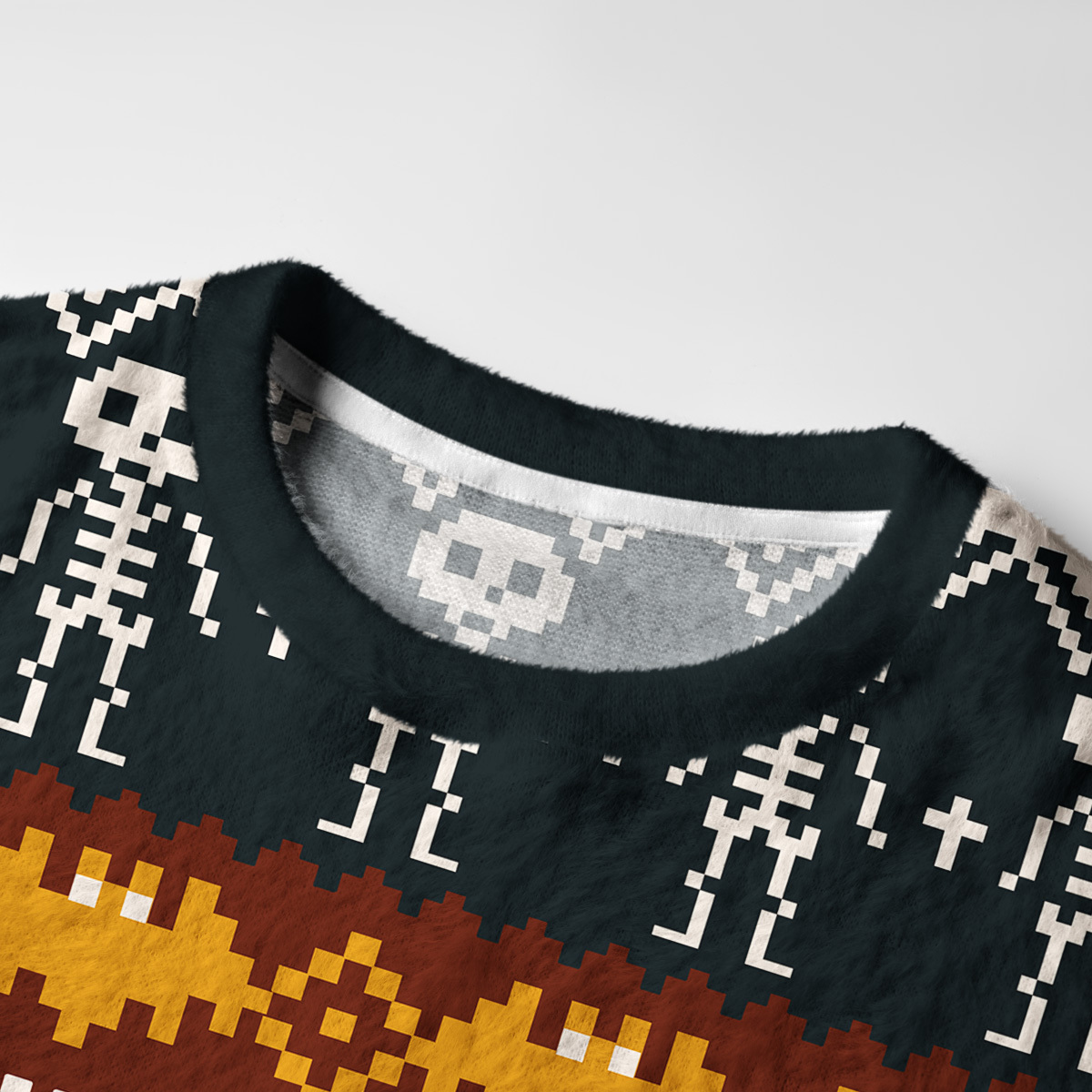Purplehecate You're Not On The List Ugly Halloween Sweatshirts