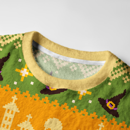 Purplehecate Happy Halloween Ugly Halloween Sweatshirts