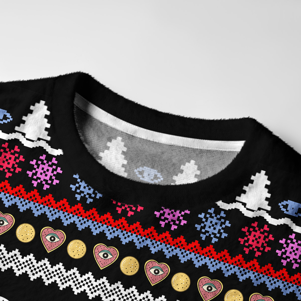 Purplehecate Lunar Serpent Alchemy Ugly Christmas Sweatshirts