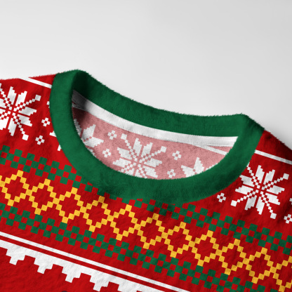 Purplehecate Feral Cat Ugly Christmas Sweatshirts