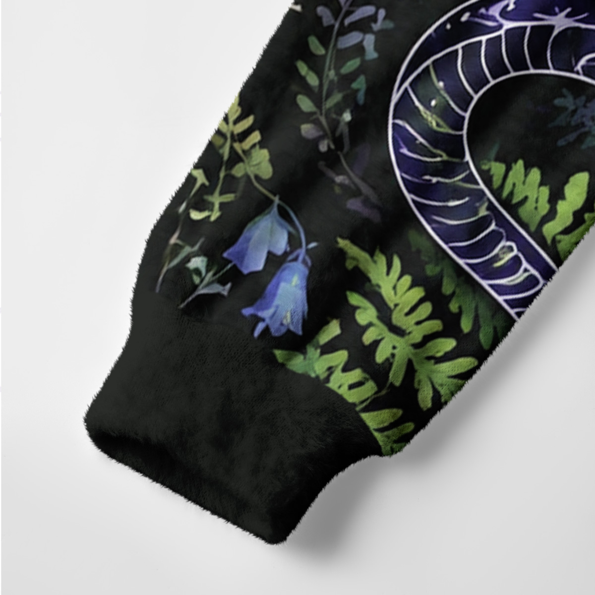 Purplehecate Moon Moth Witchery Ugly Cardigan Sweaters