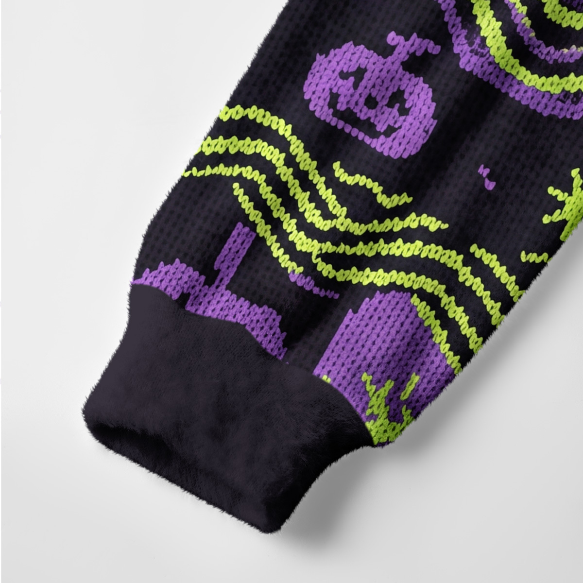 Purplehecate Halloween Haunted House Spooky Ghost Ugly Cardigan Sweaters
