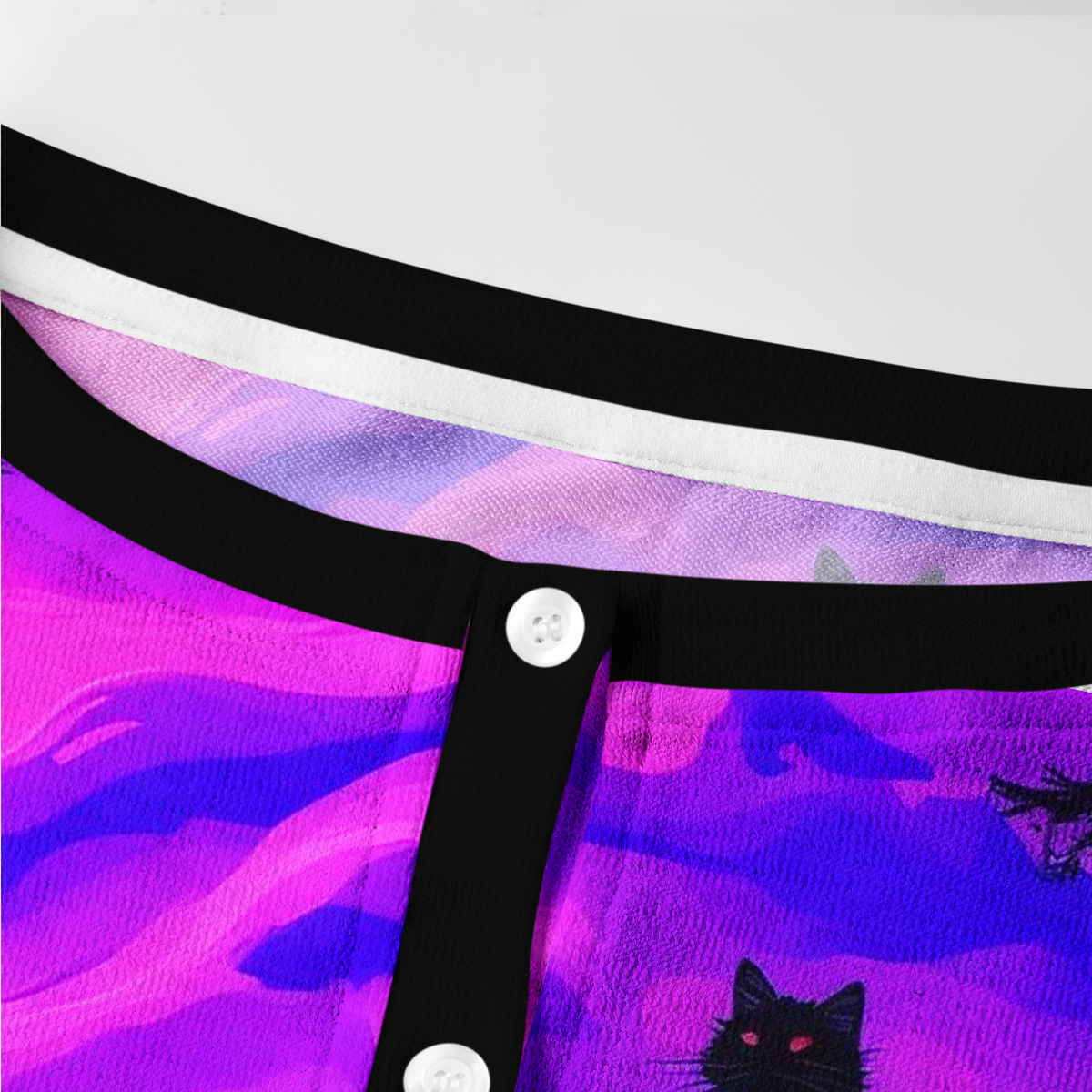 Purplehecate Twilight Forest Guardian Cat Knit Cardigan