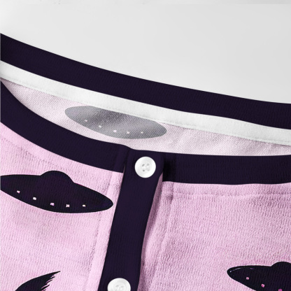 Purplehecate Alien Lake Monster Encounter Knit Cardigan