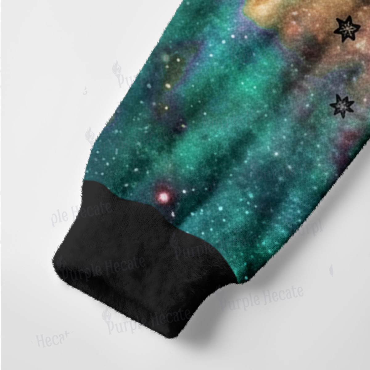 Purplehecate Sun Moon Dreams Ugly Cardigan Sweaters
