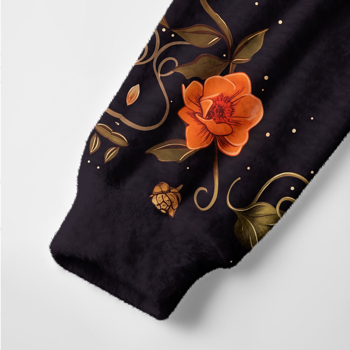 Purplehecate Lunar Phases & Moth Garden Ugly Cardigan Sweaters