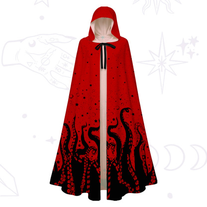 Purplehecate Tentacles of the Deep Hooded Cloak