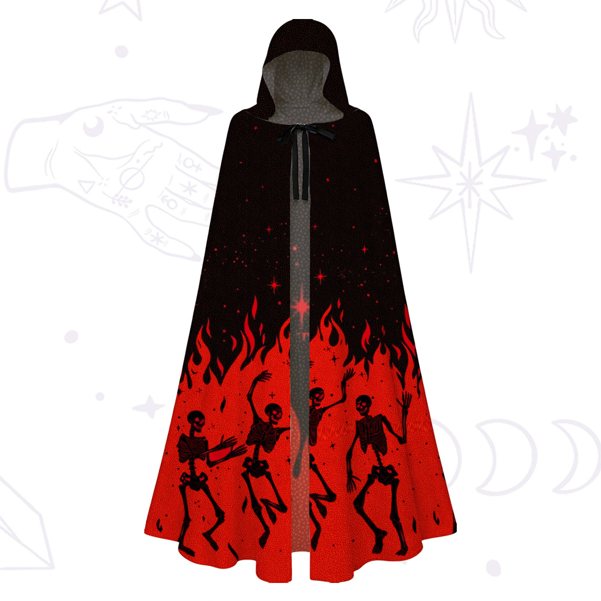 Purplehecate Infernal Revelry Hooded Cloak