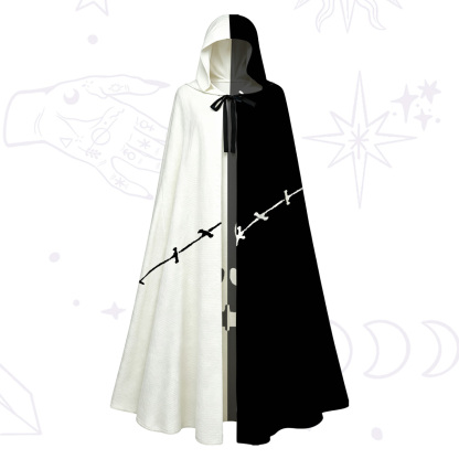 Purplehecate Grim Skeleton King Hooded Cloak