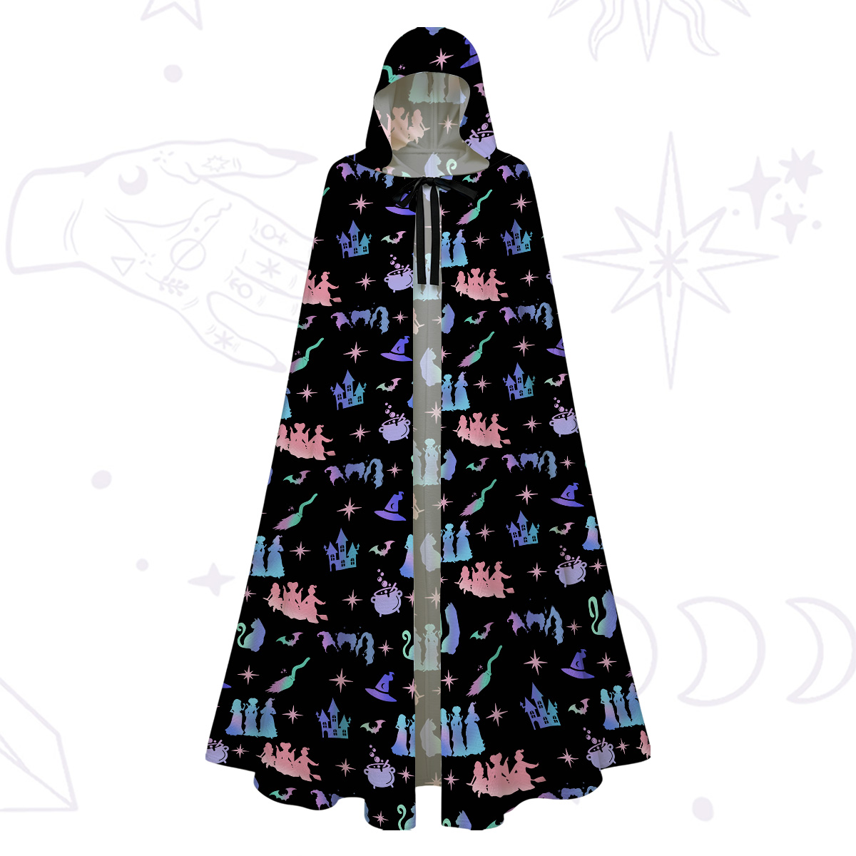Purplehecate Spellbound Sisters Hooded Cloak