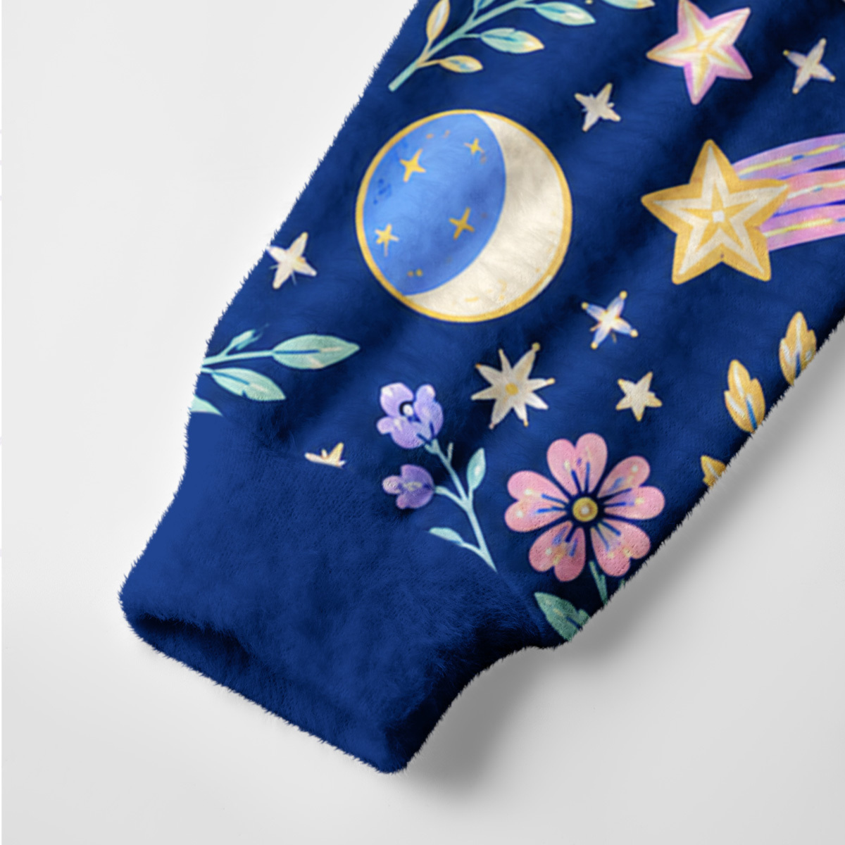 Purplehecate Moonlit Hopping Bunny Ugly Cardigan Sweaters