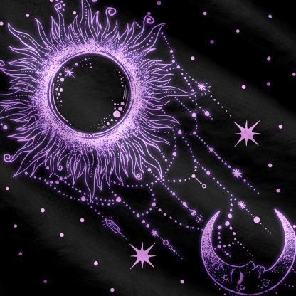 Purplehecate Radiance Of Sun And Moon Cardigan Sweaters