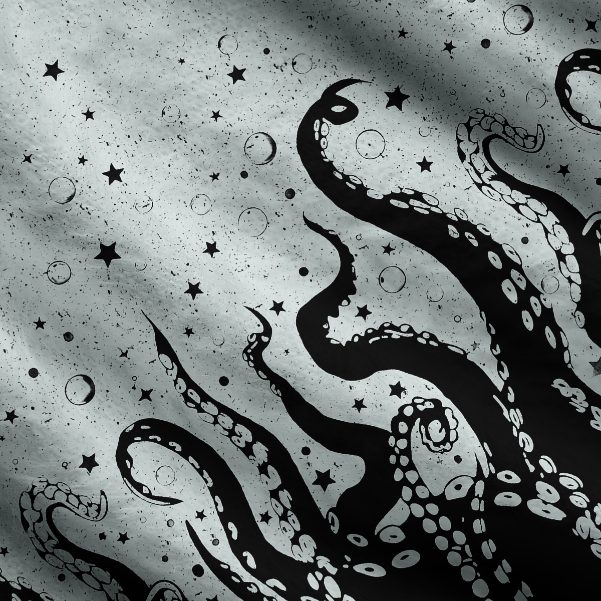 Purplehecate Tentacles of the Deep One Shoulder Sweaters