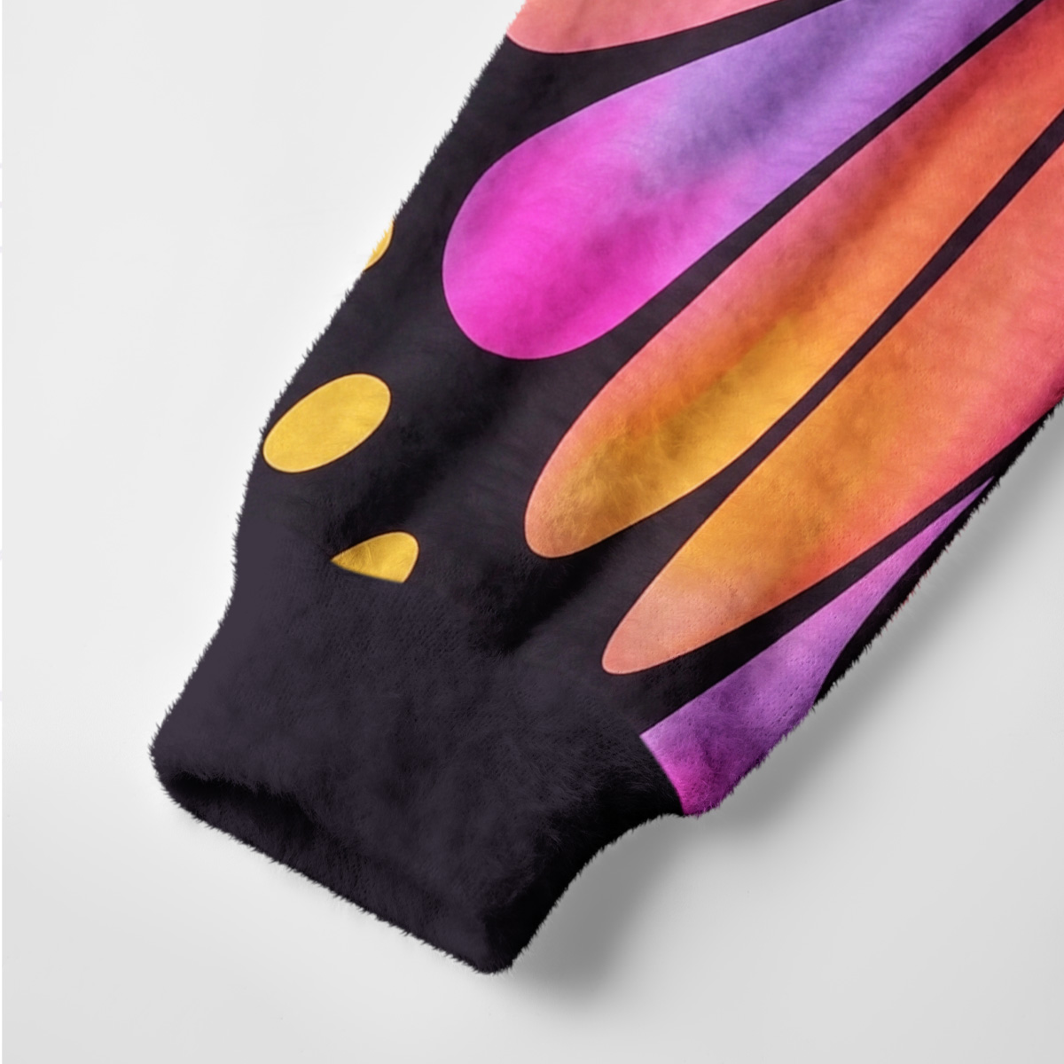 Purplehecate Butterfly Wings Ugly Cardigan Sweaters