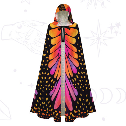 Purplehecate Butterfly Wings Hooded Cloak
