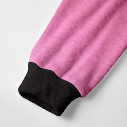 Purplehecate Pink Twin Black Black Starry Ugly Cardigan Sweaters