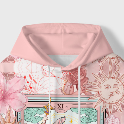 Purplehecate The Audacity Tarot Card All-Over Print Hoodie