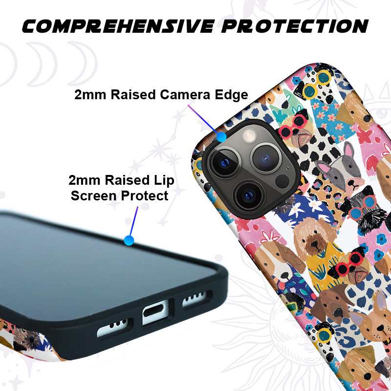 Purplehecate Puppy Parade Phone Case