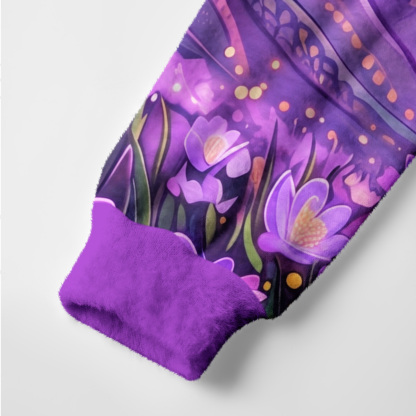 Purplehecate Magic Cat Starry Wine Ride Ugly Cardigan Sweaters