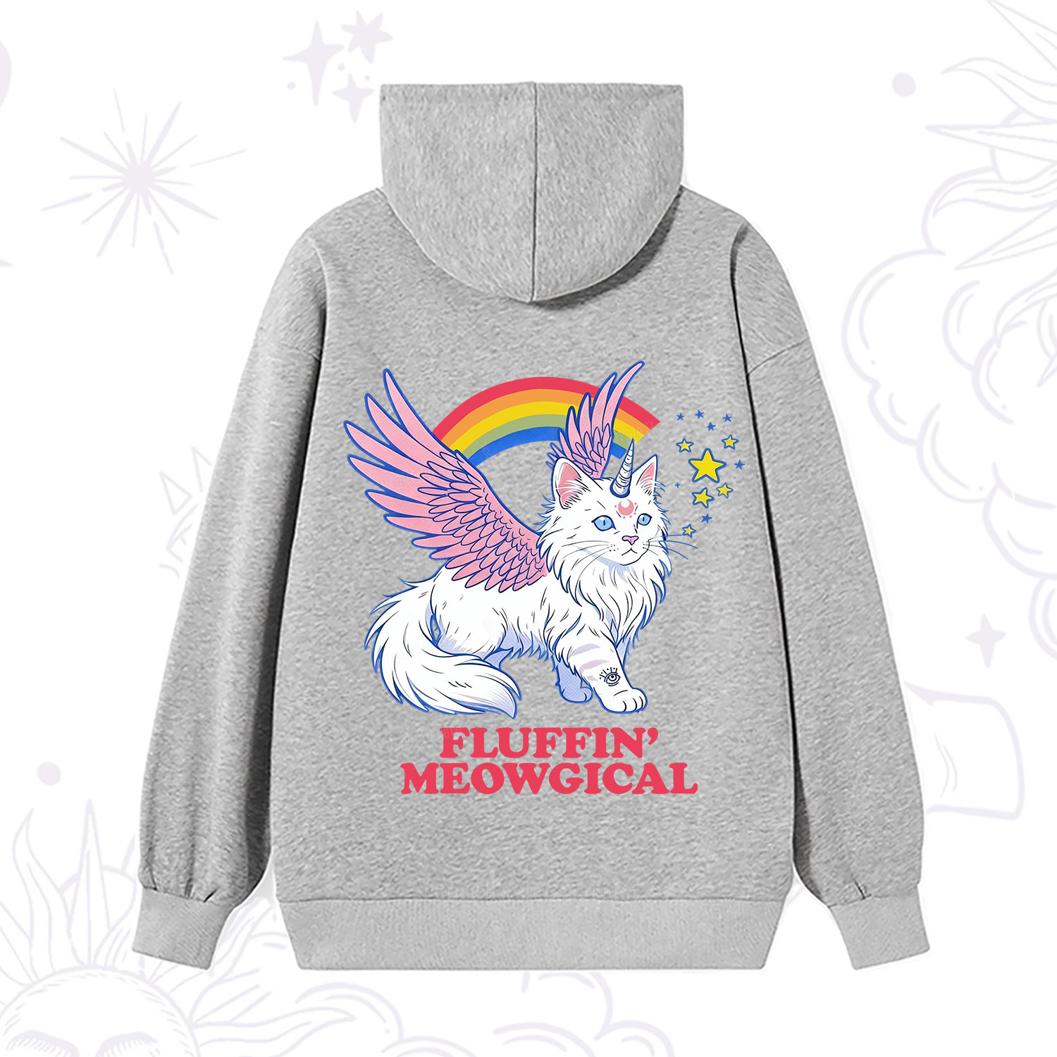 Purplehecate Fluffin Meowgical Hoodie