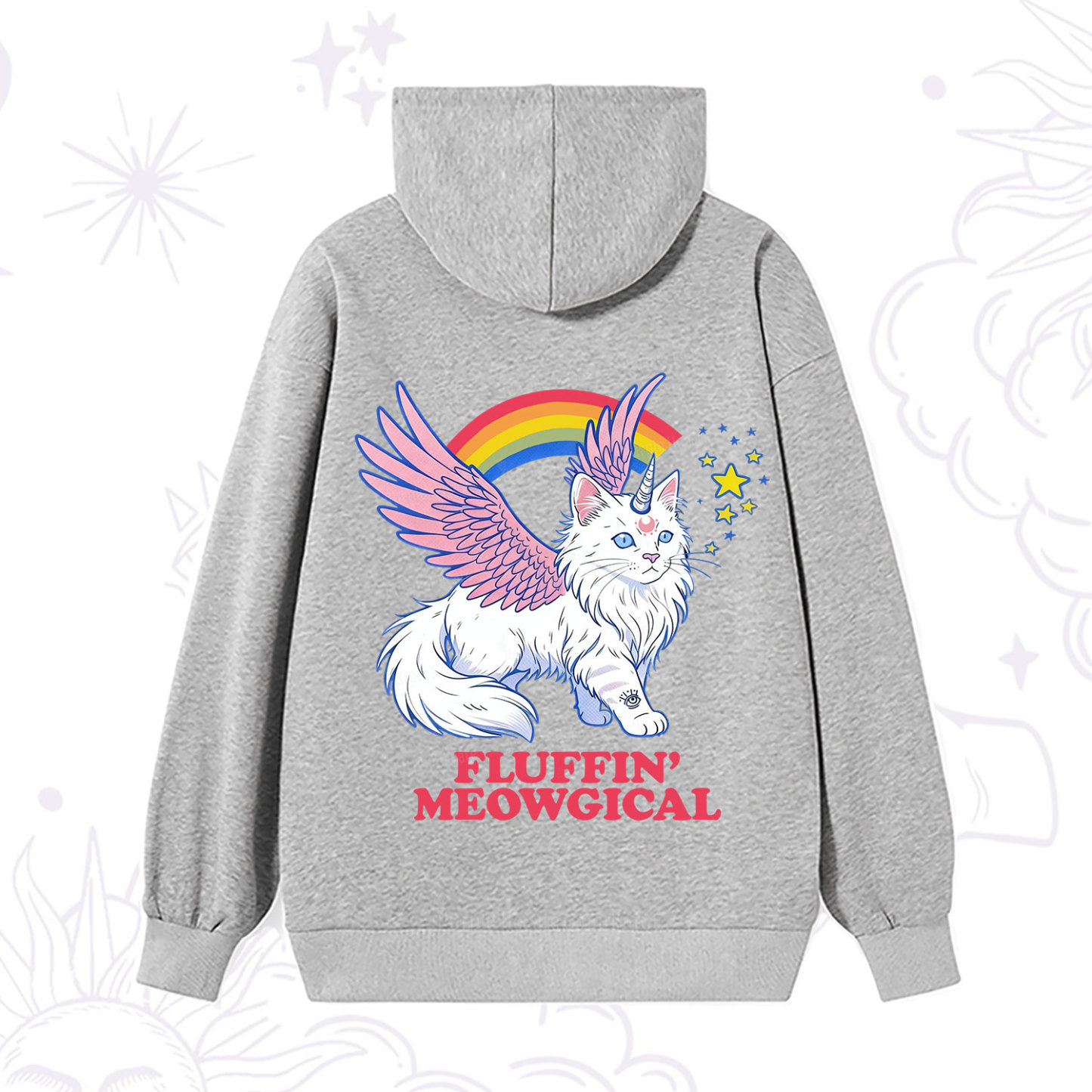 Purplehecate Fluffin Meowgical Hoodie