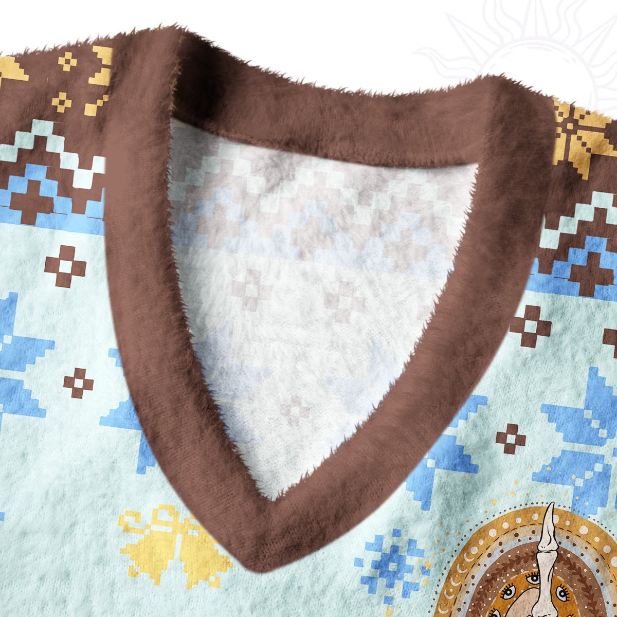 Purplehecate The Zero Of Fucks Ugly Sweater Vest