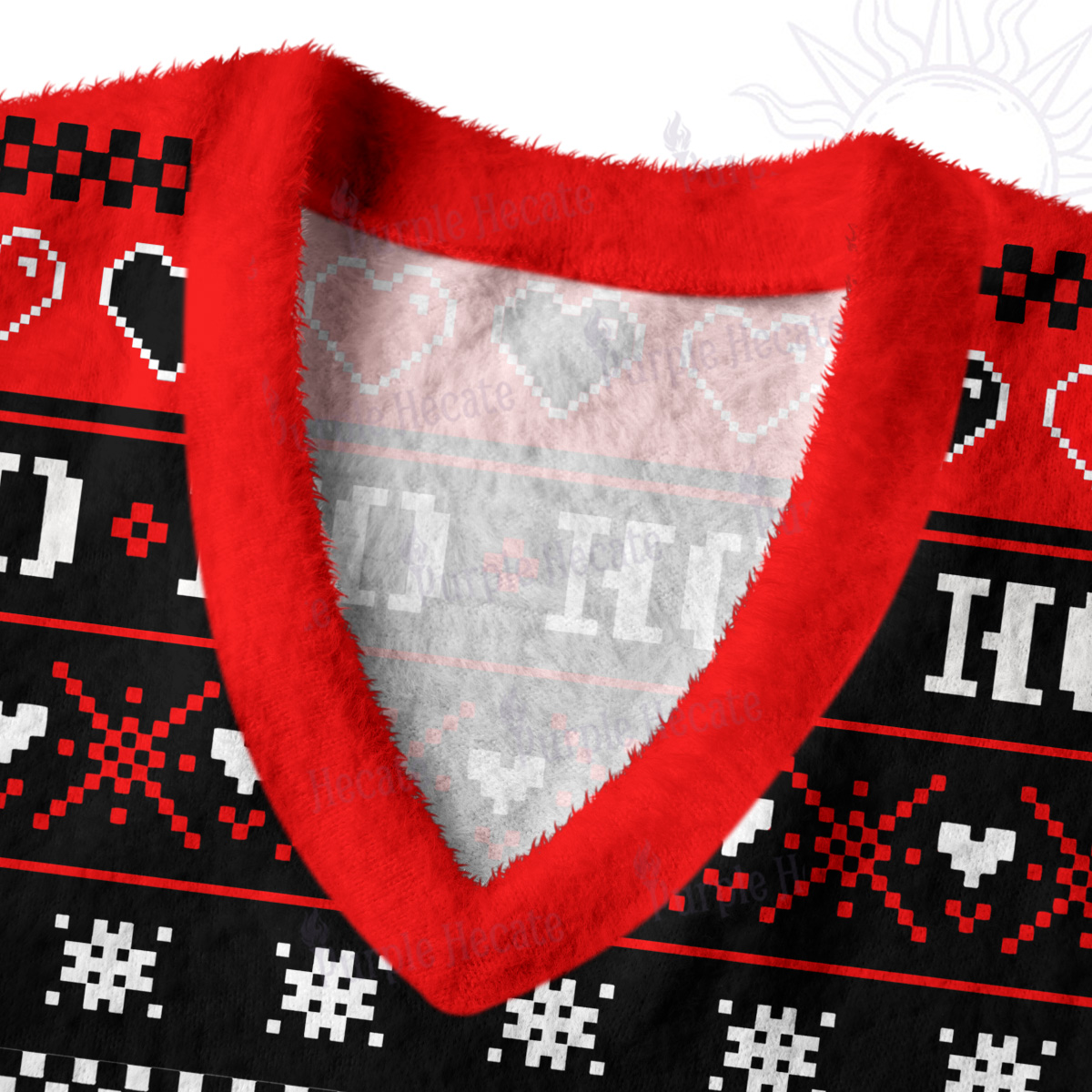 Purplehecate The Mothmen Ugly Sweater Vest