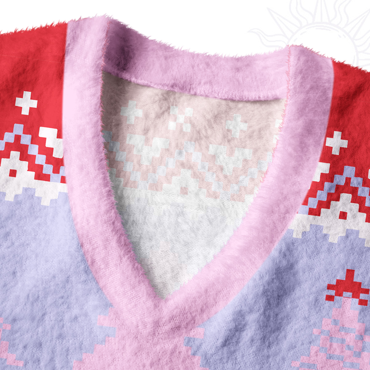 Purplehecate Overstimulated But Festive Possum Ugly Sweater Vest