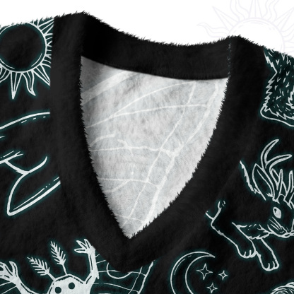 Purplehecate Cryptid Ugly Sweater Vest